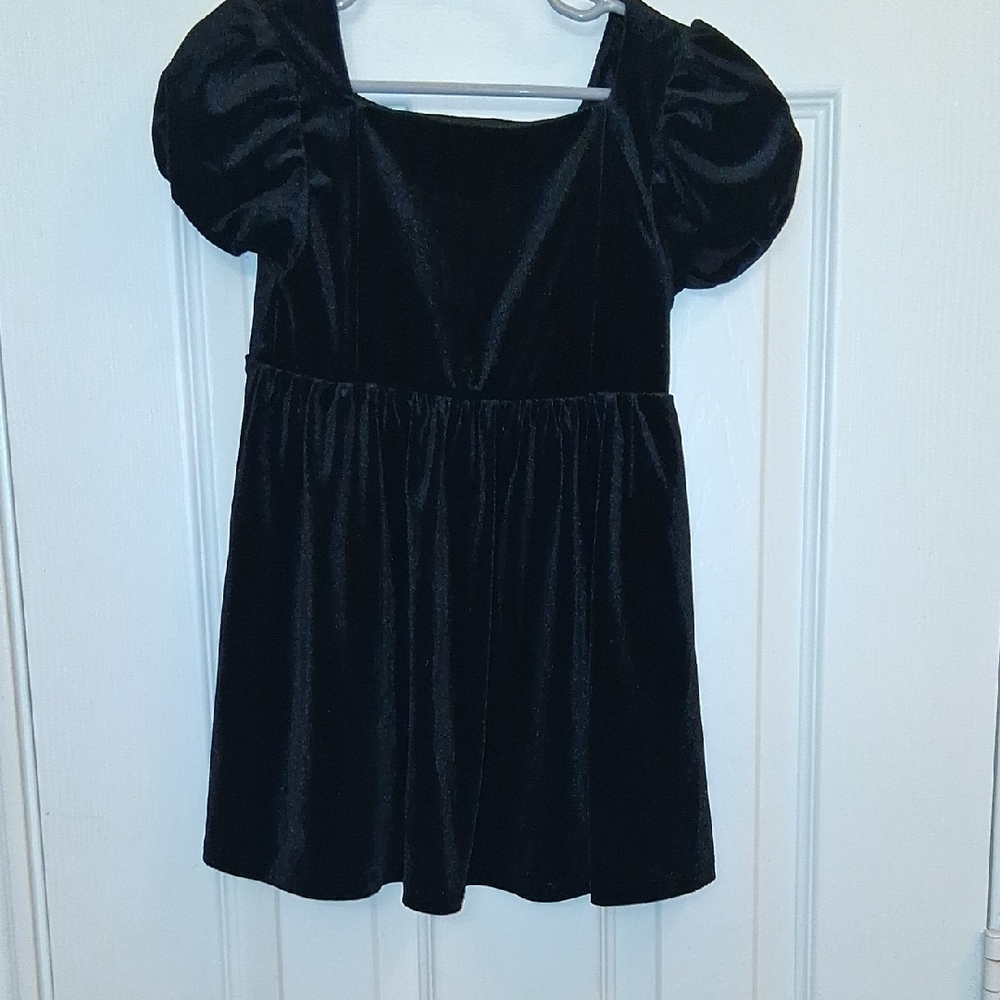 GAP  Black Velvet Dress